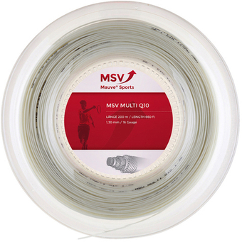 Струны теннисные MSV Multi Q10 (200 m) - white