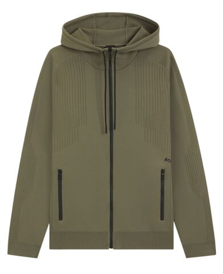 Куртка теннисная BOSS Active Push - dark beige