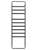 Полотенцесушитель электрический WONZON & WOGHAND DÜSSELDORF, Черный матовый (WW-A204-MB)