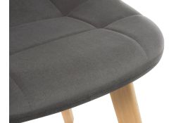 Деревянный стул Filip dark gray / wood