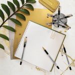 Ручка шариковая MunHwa "MC Gold" черная, 0,5мм, грип, штрих-код