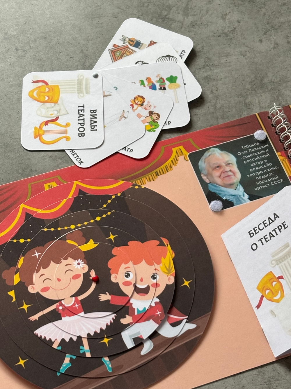 Лэпбук "Волшебный мир театра"