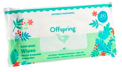 Влажные салфетки Offspring Биоразлагаемые 20 шт