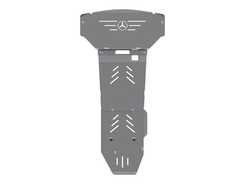 Защита картера и КПП Sheriff для Mercedes Benz ML II (W164) 2005-2011 арт.13.1173