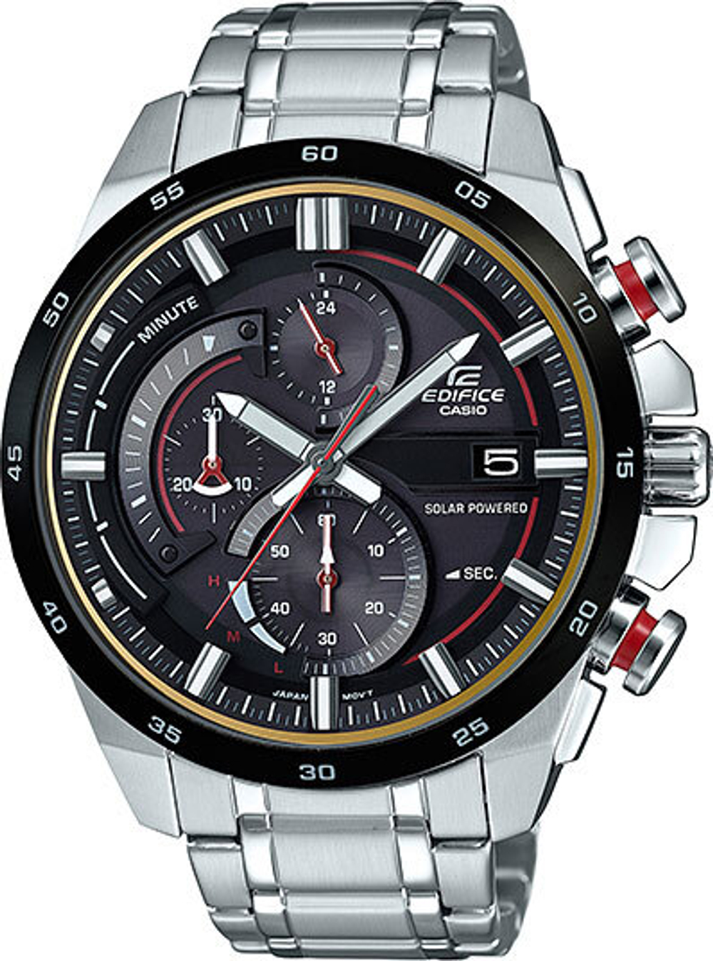 Японские наручные часы Casio Edifice EQS-600DB-1A4 с хронографом