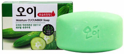 Mukunghwa Soap Мыло огуречное, 100 гр Moisture Cucumber Soap 100g 100гр