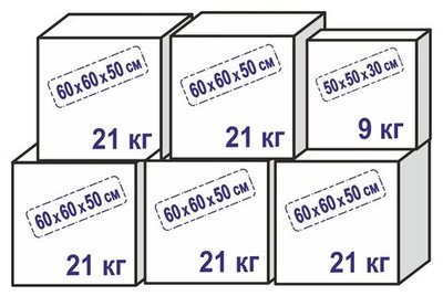 Набор GigoBloks для детского сада 7,5" 5-6 лет 233x158 см