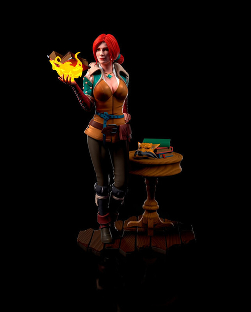 Triss Трисс Меригольд Ведьмак The Witcher Коллекционная Фигурка Аниме
