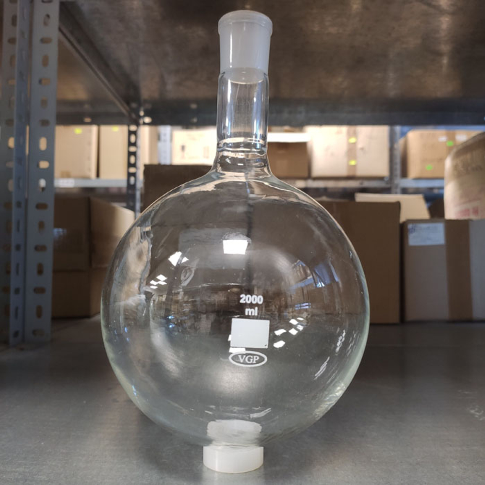 Колба круглодонная с шлиф.2000 мл 29/32 (812),К-1, Казань, 1шт.