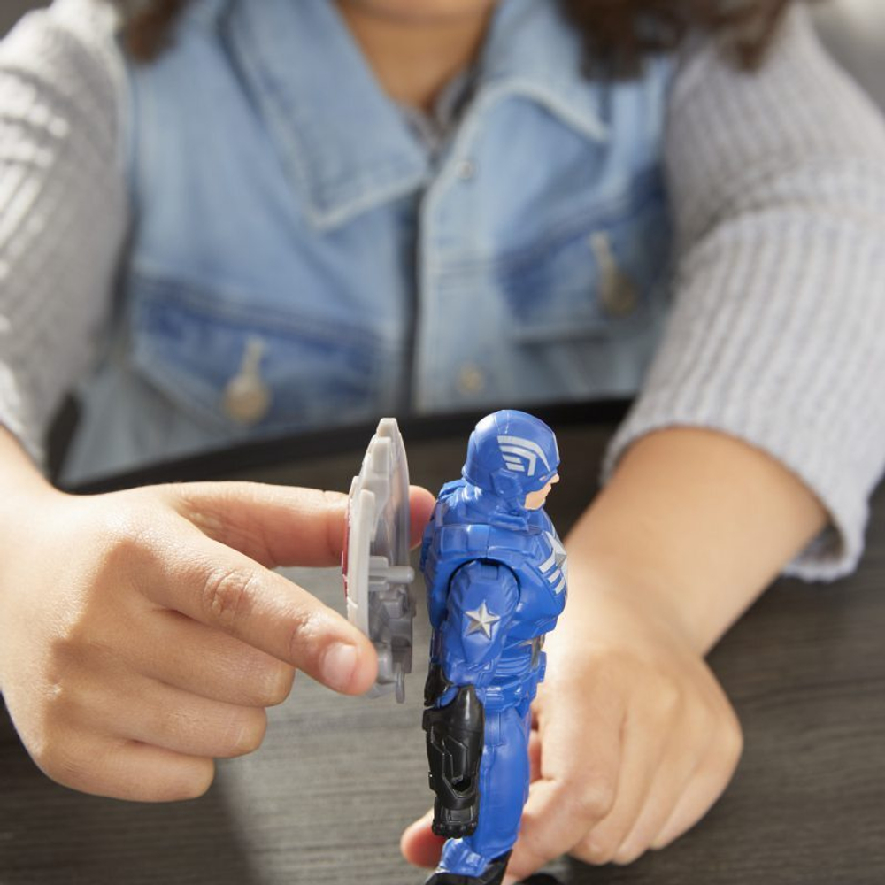 Hasbro Marvel Avengers - фигурка 15 см Captain America Mech Strike F1664