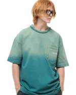 Футболка Bruler d'Amour Degrade Effect зеленая