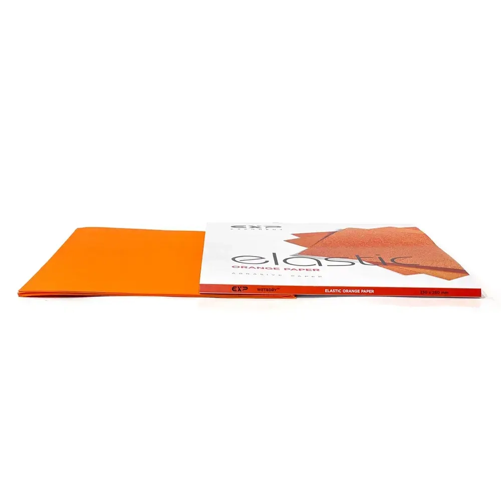 Бумага абразивная водостойкая "Elastic Orange" Carbon Flexible Paper Wet&Dry Tm P2000, 230х280, (2шт) Exp