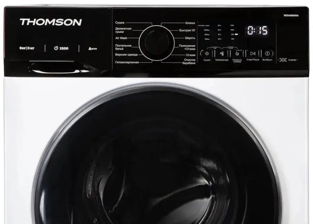 Стирально-сушильная машина THOMSON WD30E8I01