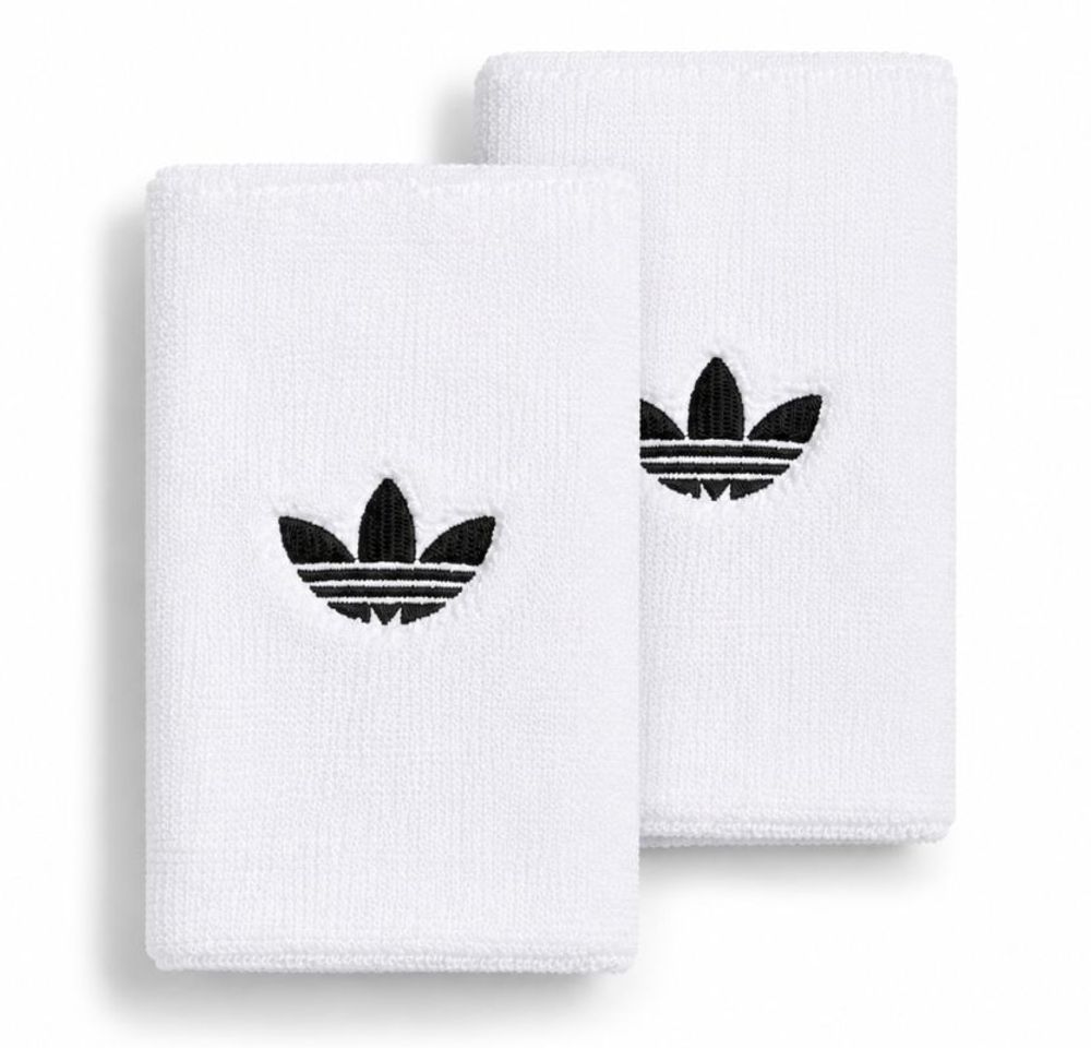 Напульсник теннисный Adidas Originals Long Wristband 2P - white/black