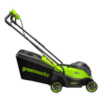 Газонокосилка аккумуляторная Greenworks GD24LM331, 24V, 33 см, бесщеточная, c 1хАКБ 2Ач
