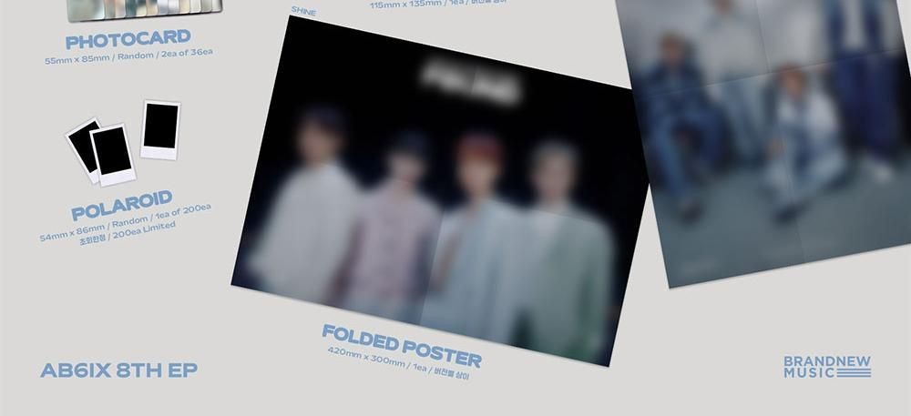 Альбом AB6IX - THE FUTURE IS OURS : FOUND 8th EP Album RANDOM Version