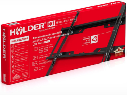 Кронштейн для телевизора Holder F4614-B черный 32;-55; макс.40кг настенный фиксированный