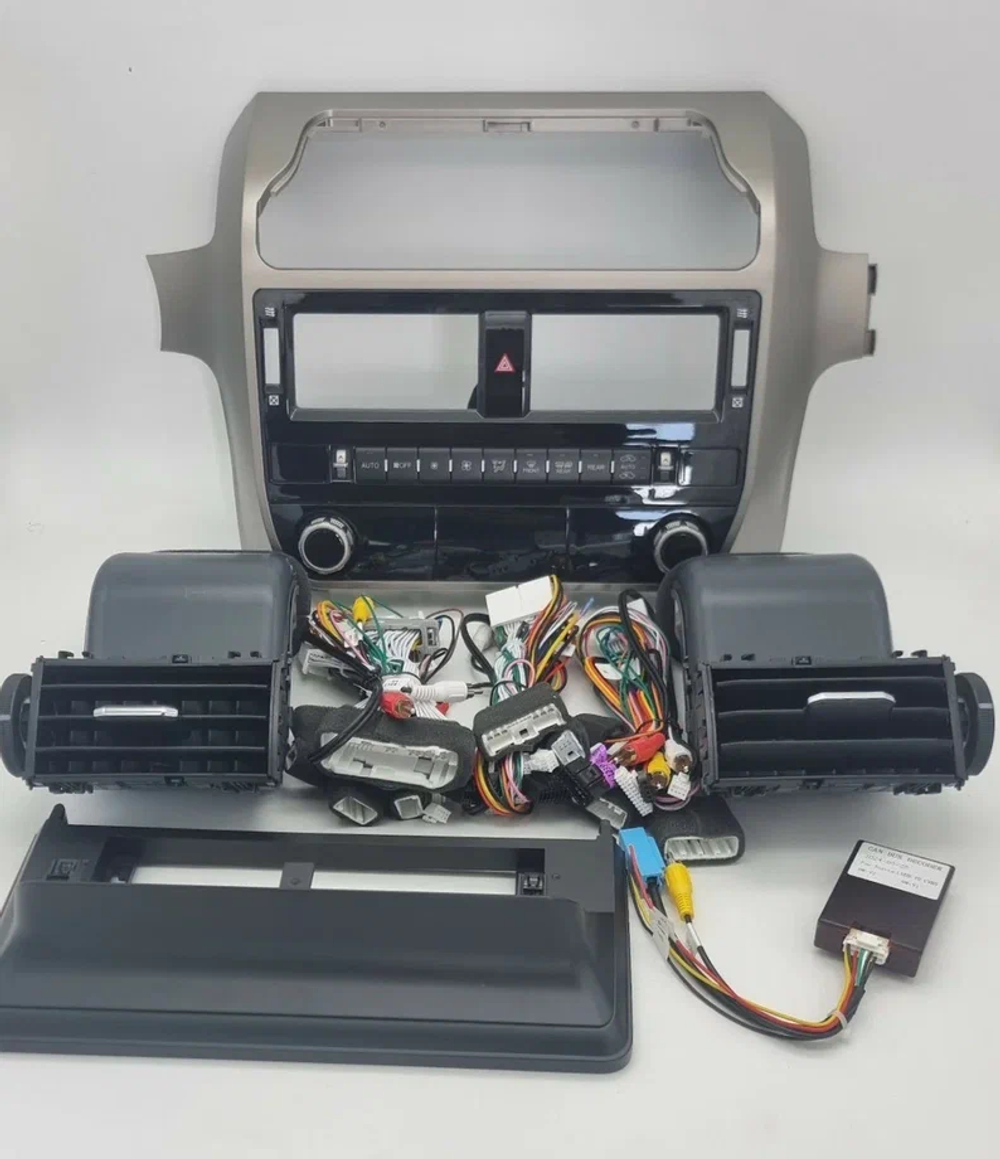 Магнитола для Lexus GX460 2009-2019 - Carmedia KP-L1220FW монитор 13" QLED+2K на Android 12, 4G SIM-слот, CarPlay, 6/128 ГБ