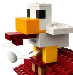 LEGO Minecraft 21273 «Нападение на деревню воздушных шаров Гаста» — эпичная битва