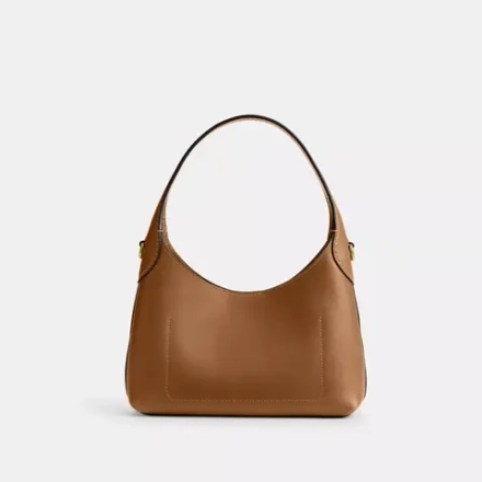 COACH СУМКА ЧЕРЕЗ ПЛЕЧО BROOKLYN 23, МЕДОВО-КОРИЧНЕВЫЙ