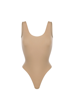 Боди на широких бретелях SKIN Нюд