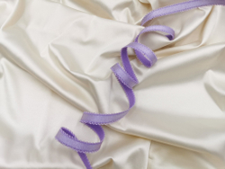 Бретелечная резинка с фестонами, Lauma, 10мм, лаванда, (Арт: BR642/10-1566), м