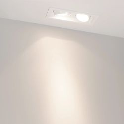 Светильник MS-VORTEX-BUILT-S170x90-2x12W Day4000 (WH-WH, 20 deg, 230V) (Arlight, IP20 Металл, 5 лет) 057770