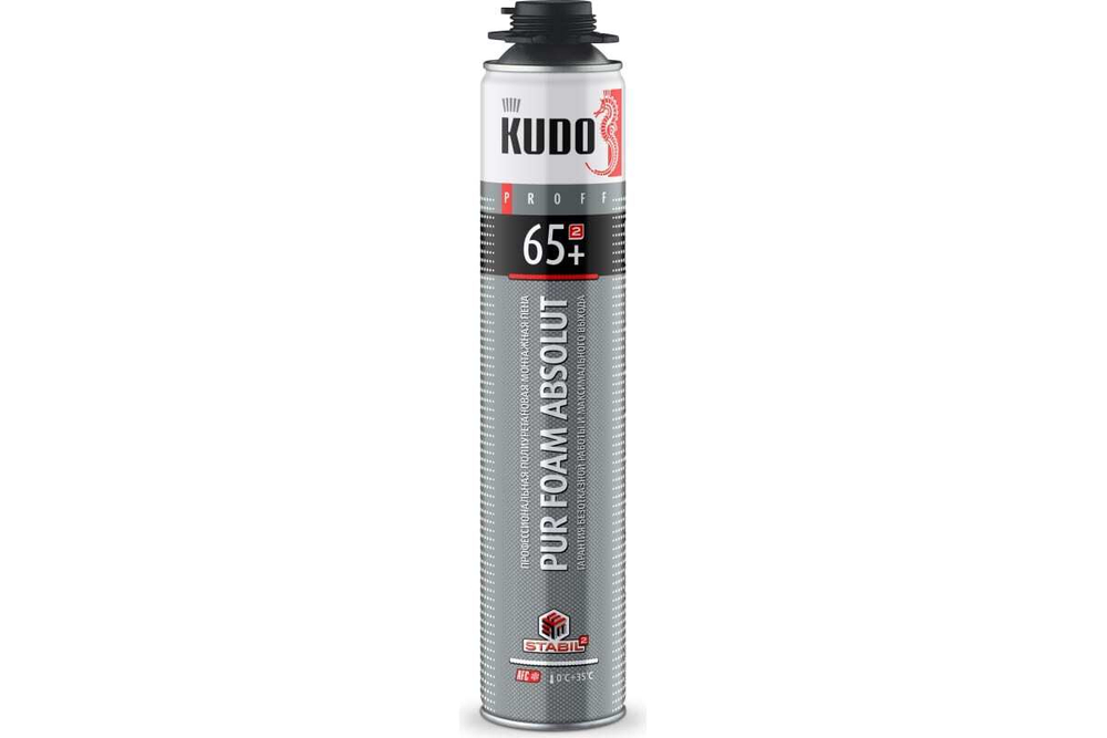 Пена монтажная Kudo Proff 65+ под пистолет (1000мл)