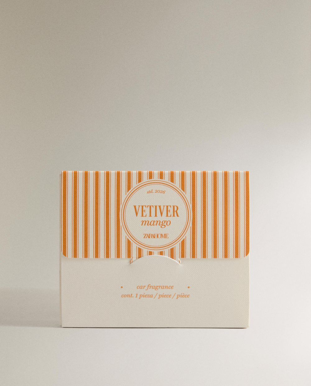 Zara Home Ароматизатор для автомобиля и шкафа Vetiver Mango, подвесной