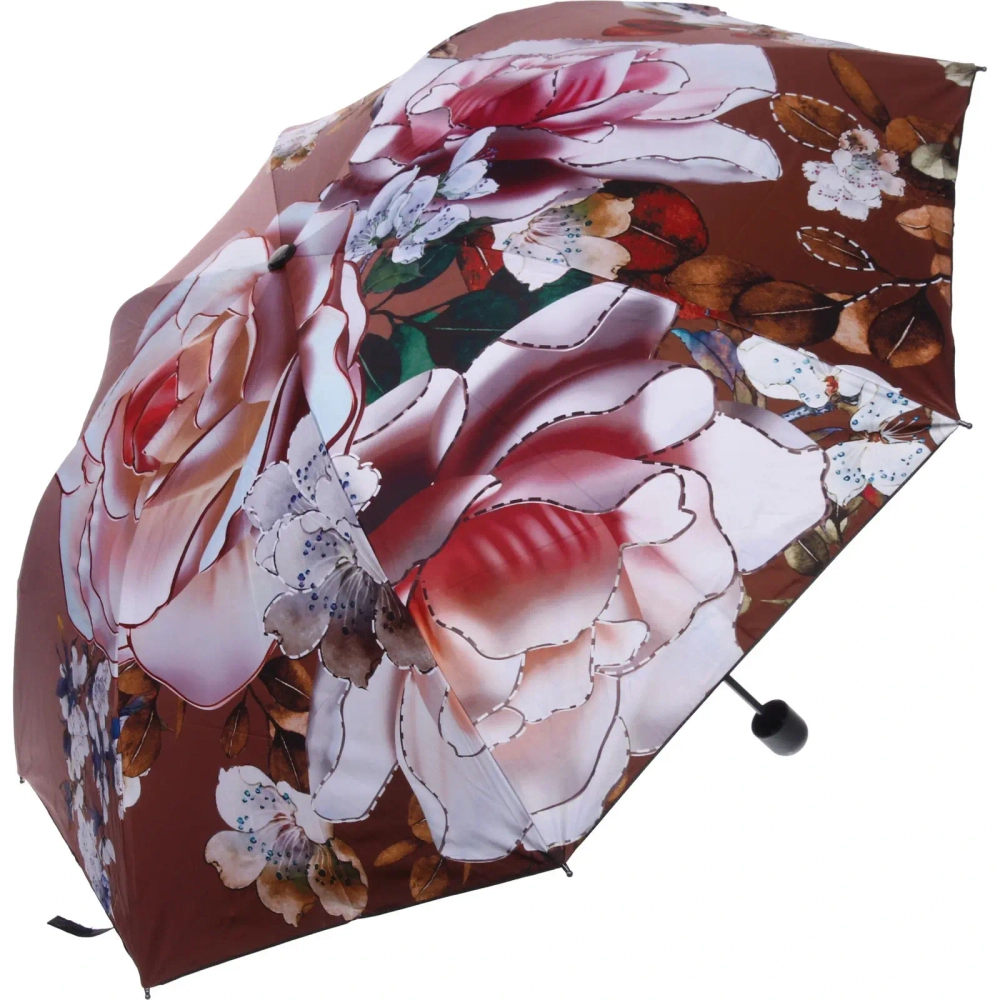 Зонт механический ветроустойчивый, матовая ручка «BESTzontik», микс цвет, длина 25см, d-110см