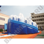 Коммерческий надувной батут «Ледяная гора», 12,5×11,5×9 м
