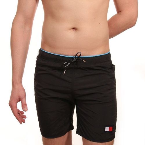 Мужские шорты черные TOMMY HILFIGER 1404-2015-4