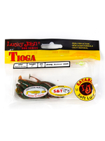 Виброхвосты съедобные LJ Pro Series TIOGA 3.9in (10.00)/T18 5 шт. в упак.