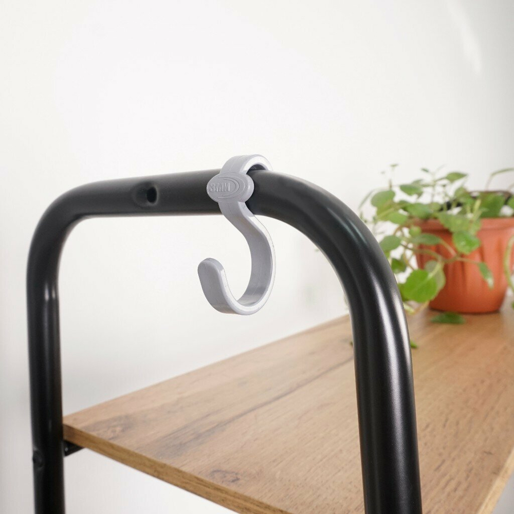 СТЕЛЛАЖ СКАНДИНАВИЯ 24 ЧЕРНЫЙ