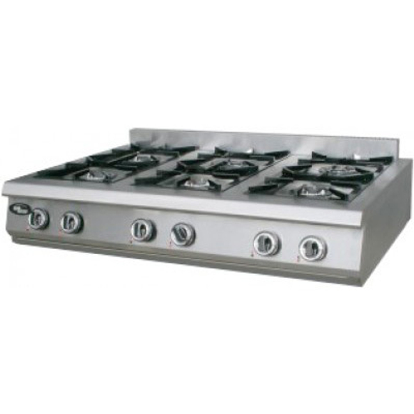 Плита газовая  Ф6ЖТЛПГ (настольная) Арт. 13006