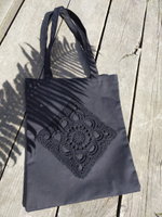 Сумка-шоппер с бабушкиным квадратом