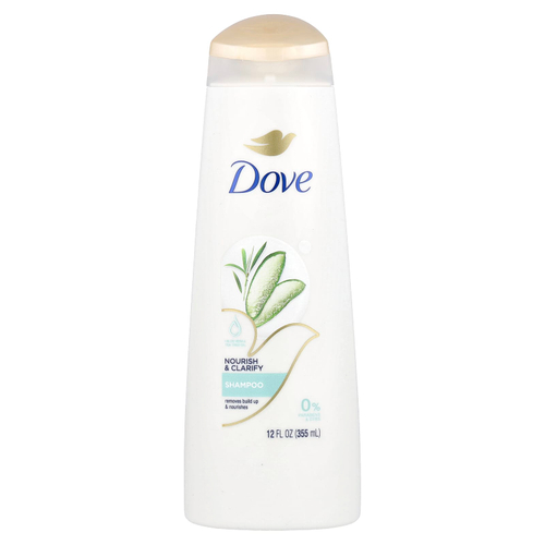 Dove, Питательный и очищающий шампунь, 355 мл (12 жидк. унц.)