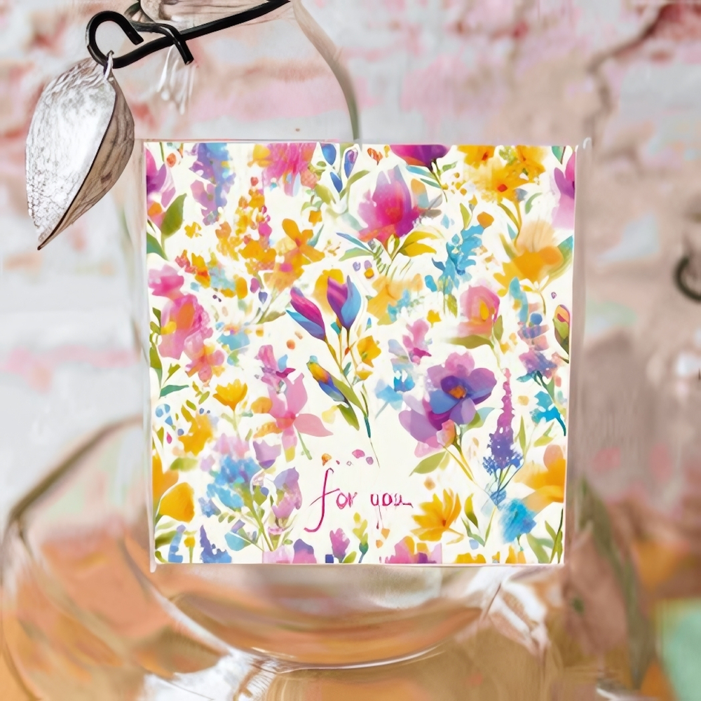 Карточка «for you (полевые цветы)»