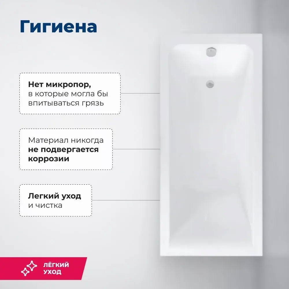 Акриловая ванна Aquanet Bright 175x70(с каркасом)