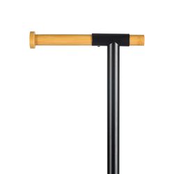 Держатель для туалетной бумаги с подвесным ершиком Mats, черный