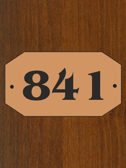 Номерок на дверь ND-13