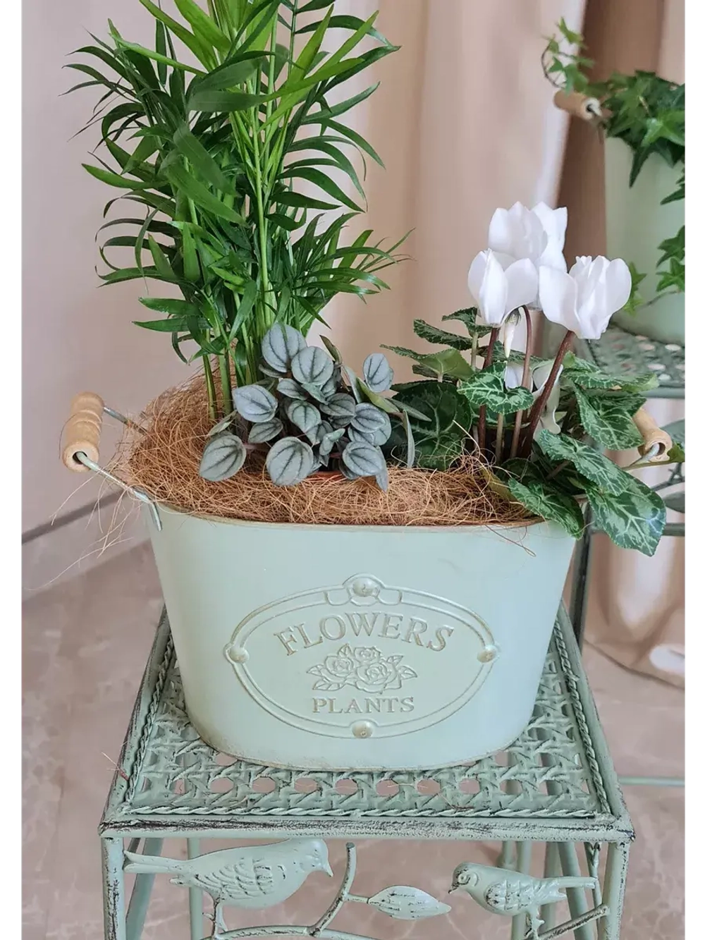 Кашпо для цветов комнатных 29*17,5 см