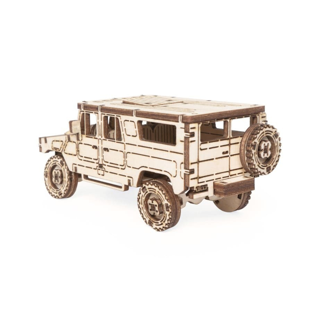 Бронеавтомобиль Тайфун от Lemmo - Деревянный конструктор, 3D пазл, сборная модель из фанеры