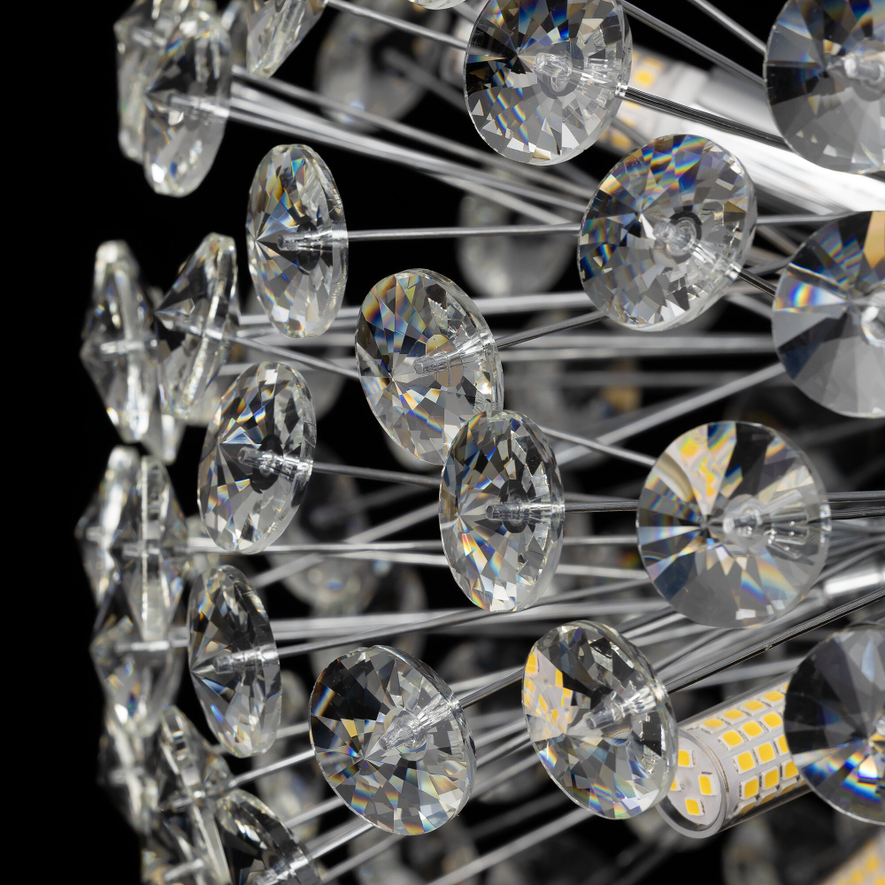 Eletto Betsy EL322CA08.1 Хрустальная люстра на штанге Хром