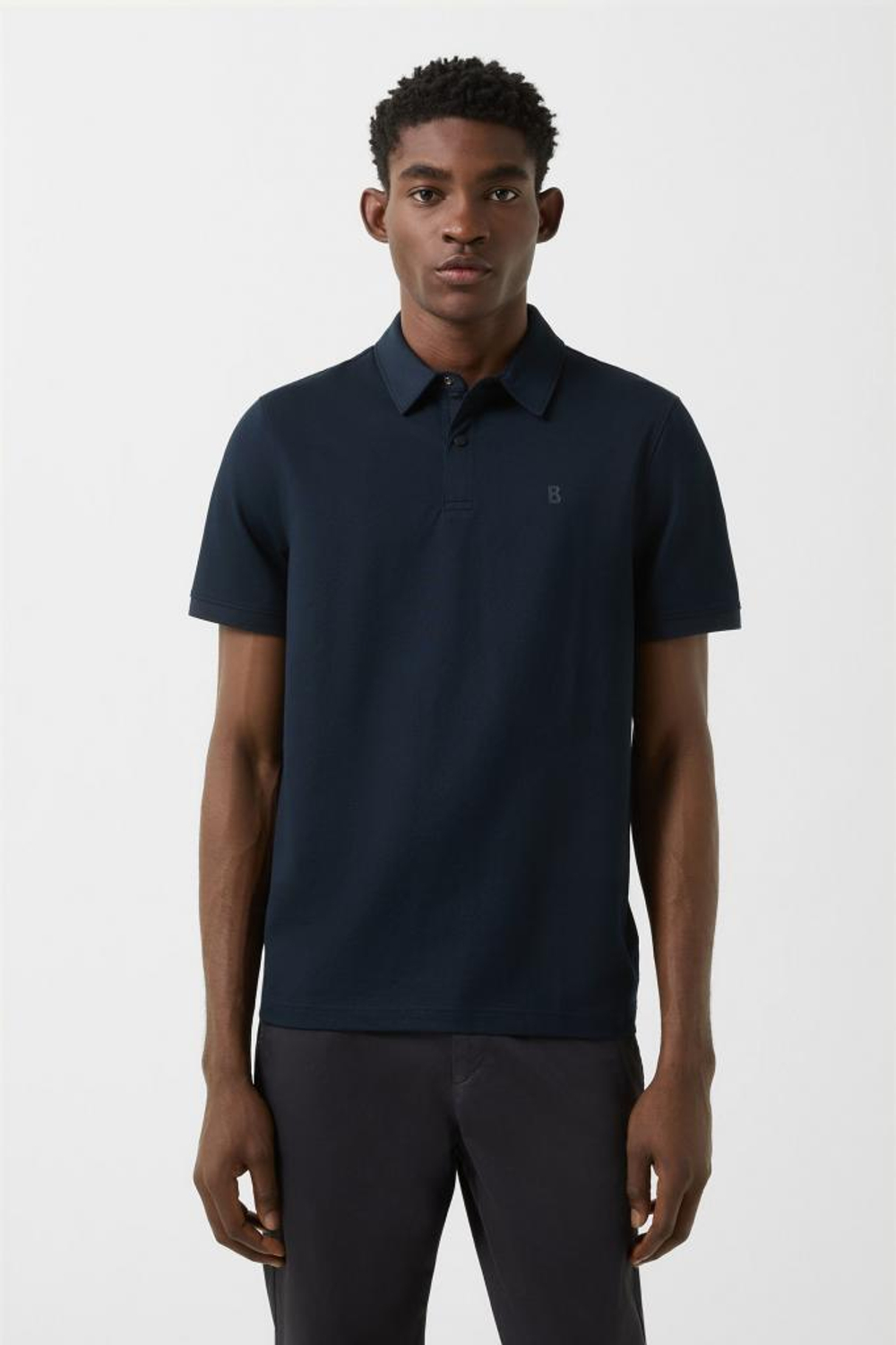 Рубашка-поло BOGNER TIMO-5F в синем цвете