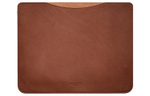 COACH Tablet Leather Clutch Briefcase Laptop Bag Unisex Brown