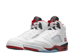 Кроссовки Air Jordan 5 "Fire Red" White/ Fire Red-Black