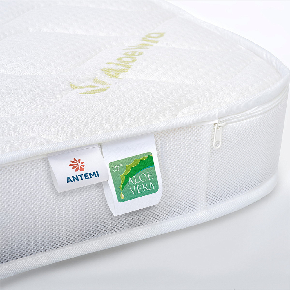 Матрас ортопедический Terra с латексом 100х70х12см Aloe Vera
