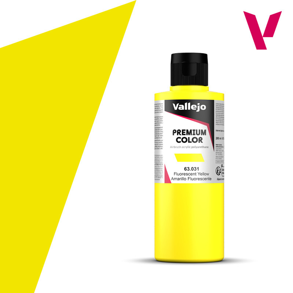 Premium color 200ml - Fluorescent Yellow