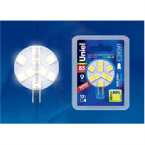 LED-JC-12/1,6W/NW/G4 85lm Round Лампа светодиодная. Упаковка блистер